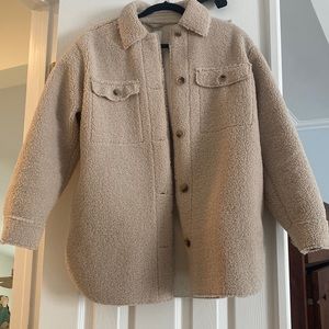 Joie Sherpa shacket size x-small